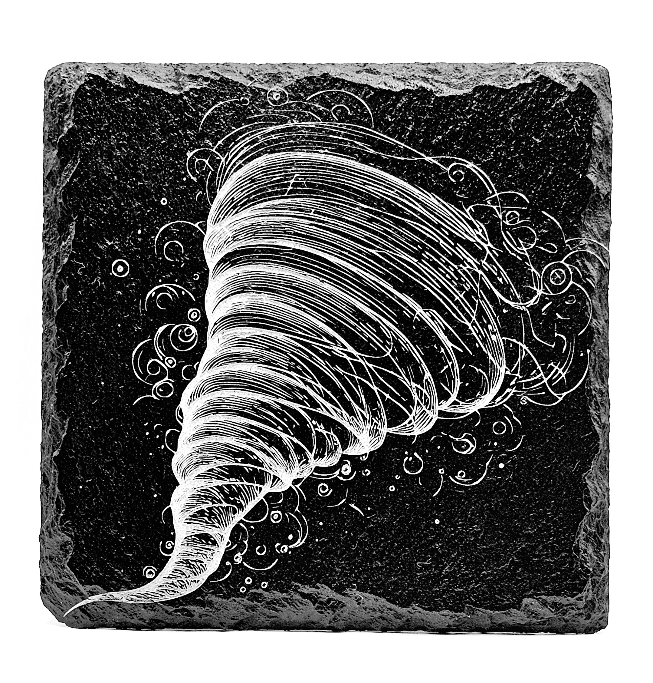 Engraved Tile - Custom ceramic engraving